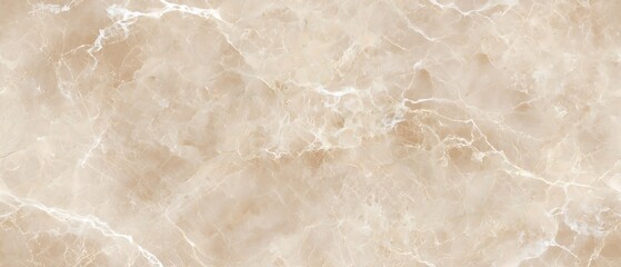 Obraz premium SEAMLESS beige marble background, marble texture pattern, natural stone with veins, neutral tones, elegant and luxurious aesthetic, light brown and cream color palette.
