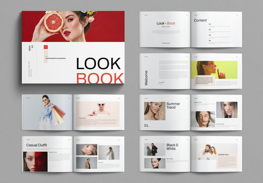 Lookbook Template Landscape