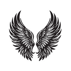 Angel Wings Vector | Decorative Wing Illustration Set”