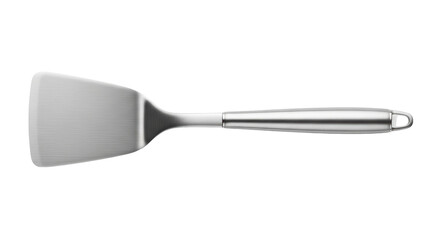 Isolated food preparation spatula for cooking, flipping, stirring, and serving food