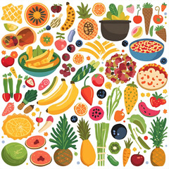 fruits and vegetables