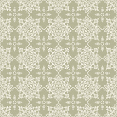 Seamless lace floral background. Luxury texture for wallpaper, wedding designs, invitation, fabric, Vector illustration.
