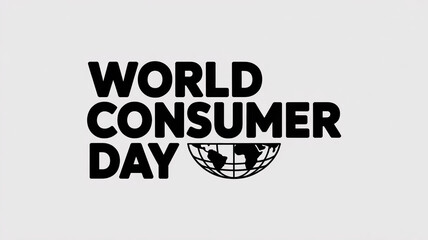 World consumer rights day awareness campaign for consumer protection and global consumerism rights