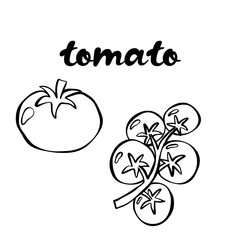 et of fresh uncooked tomatos. Good for textile, surface design, wallpapers, kitchen vibes, vegetarian posters, menu and recipes