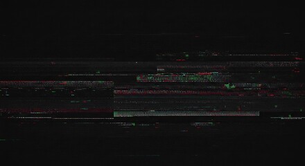Abstract glitch art