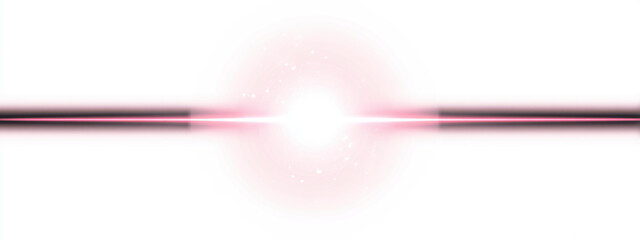 Soft light pink lens flare radiates from central point against white background, creating dreamy and ethereal atmosphere. This evokes sense of calm and tranquility