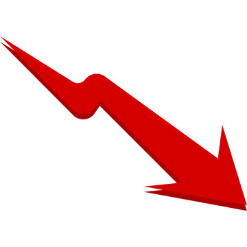 decrease arrow
