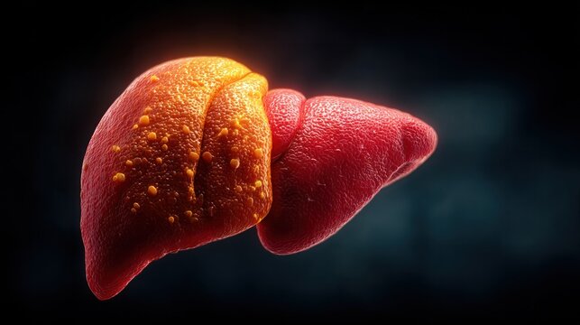 Liver health impact medical research virtual environment digital visualization anatomical study