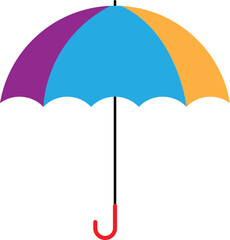 Obraz premium umbrella Vector illustration