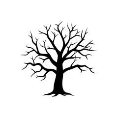 tree silhouette vector
