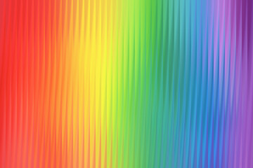 Obraz premium Vertical rainbow stripes with a ribbed texture in a full spectrum of colors
