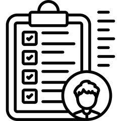 Flyer Icon Vector Element