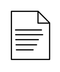 Simple clean vector image of document papers business paper, futuristic paper image 