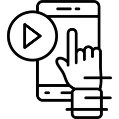 Smartphone Icon Vector Element
