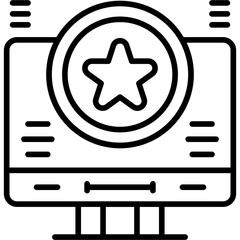 Review Icon Vector Element