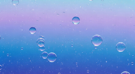 Sheen Aesthetic in Cyber Glass Distortion with Iridescent Blue-Lilac Gradient and Abstract Futuristic Background