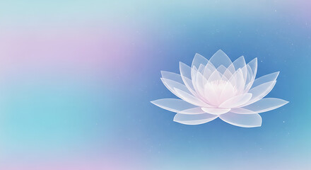 Sheen Aesthetic in Cyber Glass Distortion with Iridescent Blue-Lilac Gradient and Abstract Futuristic Background