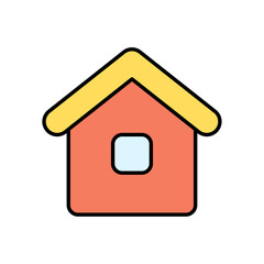 
An illustration of a colored cleaning product icon on a white background