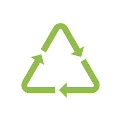 Recycle icon vector design templates simple and modern concept, isolated on white background