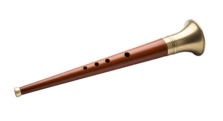 Isolated on transparent background, a rawanatha is a bowed stringed instrument