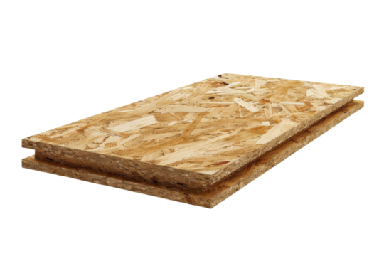 OSB Panel Oriented Strand Board Wood Chip Lumber Construction Material Carpentry Plywood Texture
