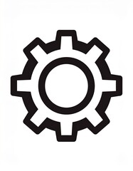 Gear and Settings Icon Set
