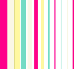 Stripes Seamless Pattern With Fun Color Vector