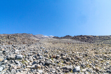 The scenic views of Mount Ararat, with an elevation of 5,137 m (16,854 ft), also known as Masis or...