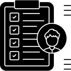 Resume Icon Vector Element