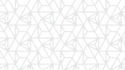 white BG abstract pattern geometric
