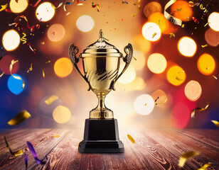 Achievement success in education awards concept.