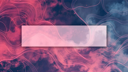 abstract web banner design template. Banner - Design Element