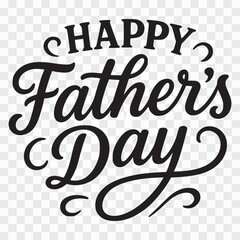 Happy Father's Day Text Illustration Handmade Father’s Day Gift Ideas for Kids & Adults