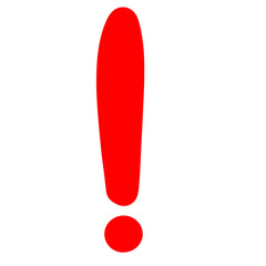Red Exclamation Mark Set PNG