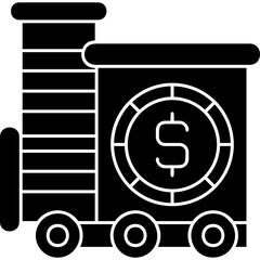 Train Icon Vector Element