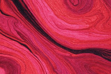 Red textile fabric texture with a grunge design pattern