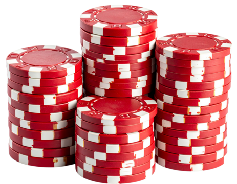 stack of poker chips