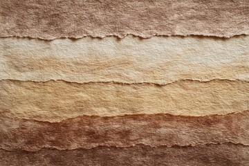 A textured vintage paper surface with a dark brown wooden and stone wall pattern