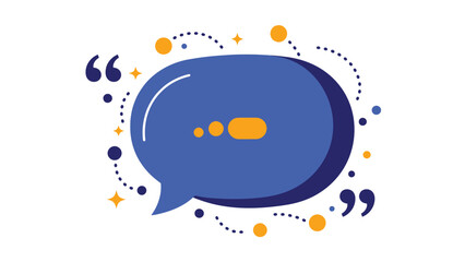 Speech bubble with ellipsis and dialogue icons symbolizing active conversation and networking