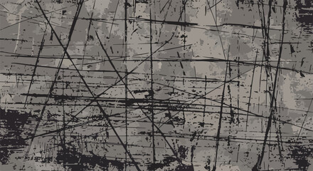 Distressed texture is shown as a scratched grunge surface with black ink marks and gray tones, creating rough, uneven look. Distressed texture is perfect for adding depth to projects or backgrounds.