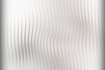 Abstract white wavy vertical lines background texture