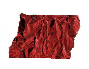 metallic tape texture Christmas gift wrapping card	