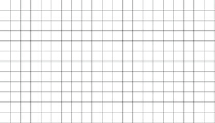 Seamless Grid Pattern on White Background and Blank White Background with Intersecting Lines.