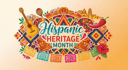 Hispanic Heritage Month Celebration Cultural Icons