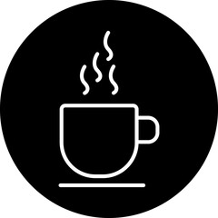 Coffee Cup line icon style