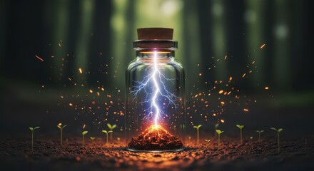 Magical Potion Inspires Rapid Plant Growth and New Life
