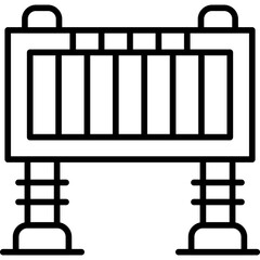 Road Sign Icon Vector Element