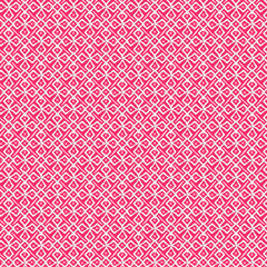 A soft pink background adorned with a delicate white jewel-like seamless pattern, creating a luxurious yet playful aesthetic.