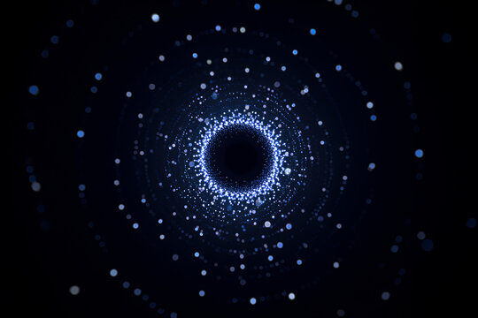 Futuristic HUD Circles Background - Powered by Adobe