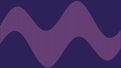 Abstract Geometric Pattern with Vertical Lines and Arch on Dark Background